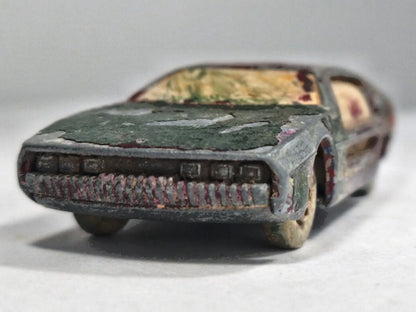 LAMBORGHINI MARZAL, Matchbox 1969 Made in England N20 Zielony 1:64 Resoraki – zdjęcie 5