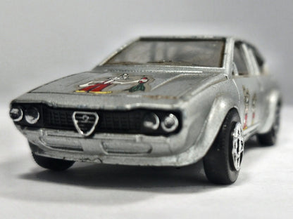 ALFA ROMEO ALFETTA GTV, Solido 1980, Die cast 1005, Srebrny, 1:43, Resoraki – zdjęcie 5