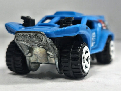 LAND CRUSHER, Hot Wheels 2013, Die cast 1 NL, Niebieski, 1:64, Resoraki – zdjęcie 5