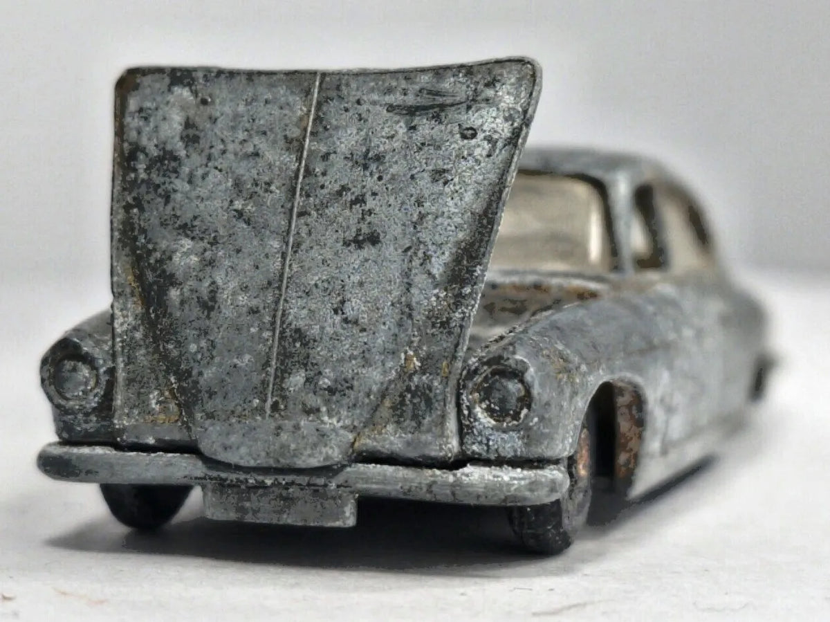 JAGUAR MK10 Matchbox '60 Srebrna Patyna 1:72 Made in England – zdjęcie 5