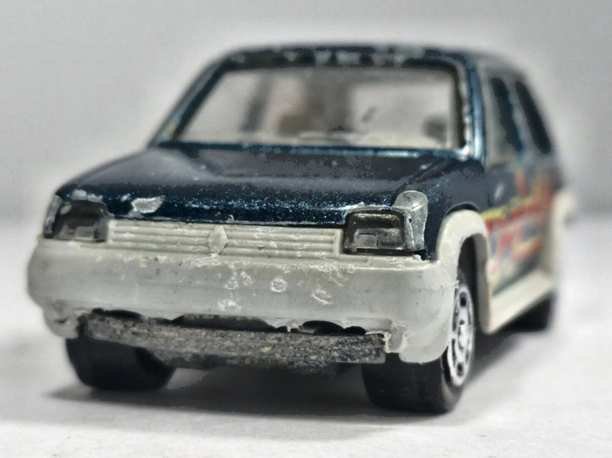 SUPERCINQ GT TURBO, Majorette 1980, France, 205, Metaliczny, 1:51, Resoraki – zdjęcie 5