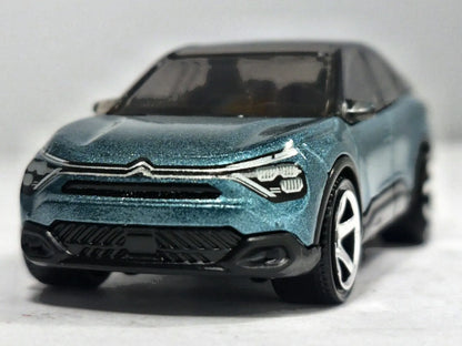 2023 Citroën ë-C4 Matchbox 2023 1:64 Turkusowy Miejski – zdjęcie 5
