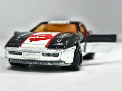 Chevrolet Corvette Majorette 1:57 Made in France 3 Luzak Biały – zdjęcie 5