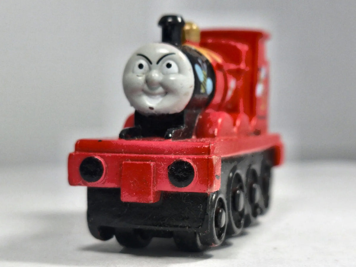 JAMES THE RED ENGINE #5, Thomas & Friends, Die cast, Czerwony 1:64 Resoraki – zdjęcie 5