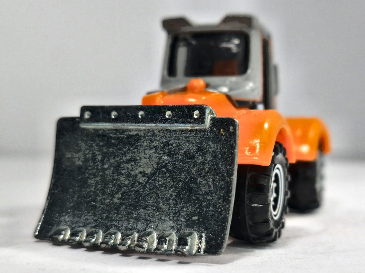 Tractor Plow Matchbox 1:64 Buldożer 365 Luzak Pomarańczowy Plowverizer – zdjęcie 5