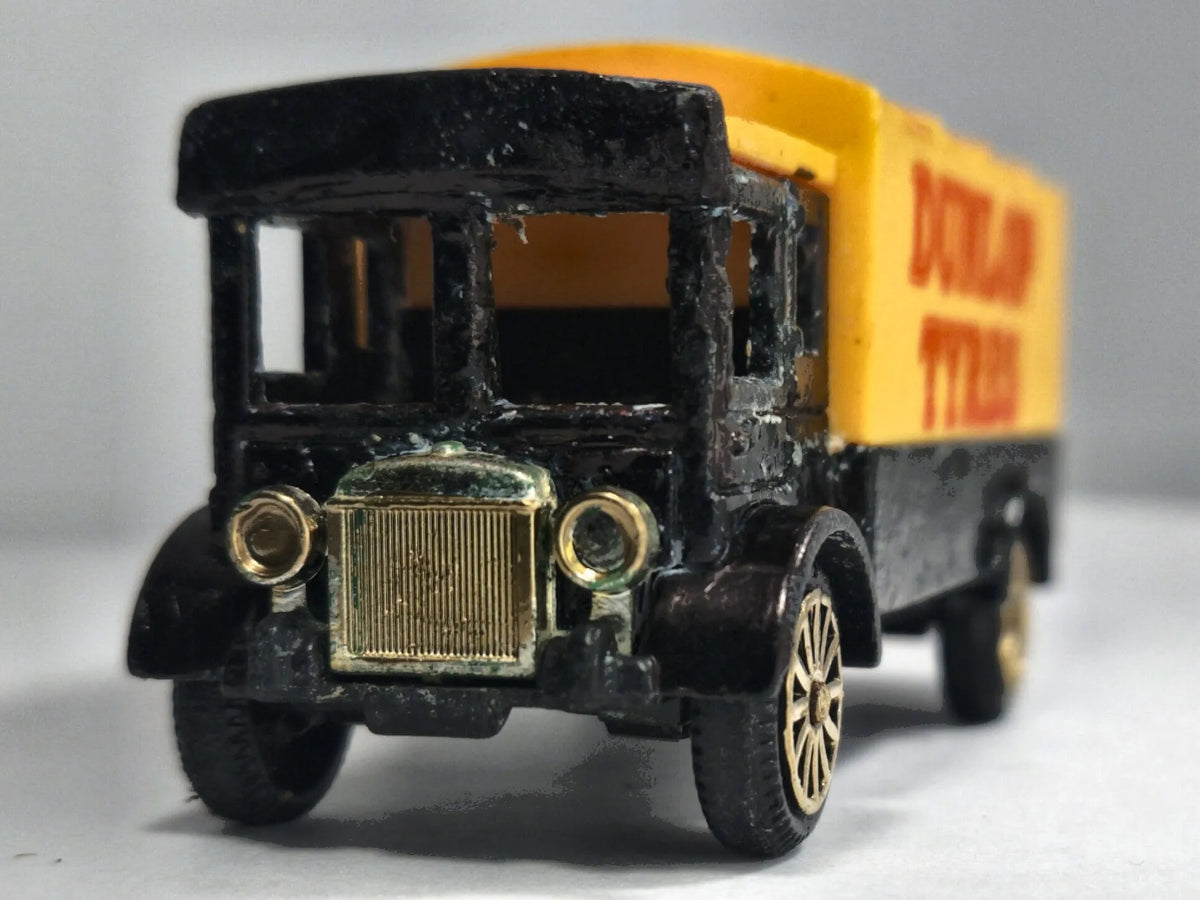 AEC VAN DUNLOP TYRES, Corgi, Made in Gt Britain, Die cast, Żółty, 1:50 – zdjęcie 5