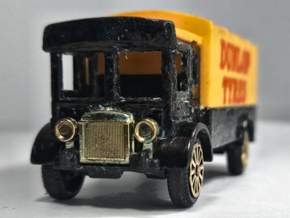 AEC VAN DUNLOP TYRES, Corgi, Made in Gt Britain, Die cast, Żółty, 1:50 – zdjęcie 5