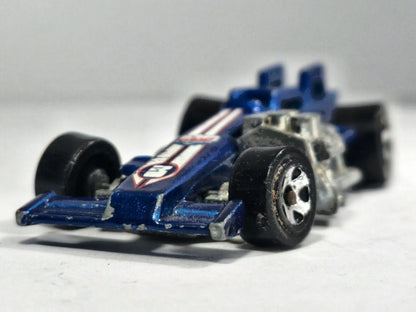 Super Modified Hot Wheels 1997 1:64 4 Luzak Niebieski 2xMetal – zdjęcie 5