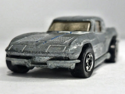 CHEVROLET CORVETTE STING RAY SPLIT WINDOW Hot Wheels 1970 1:64 2xMetal – zdjęcie 5