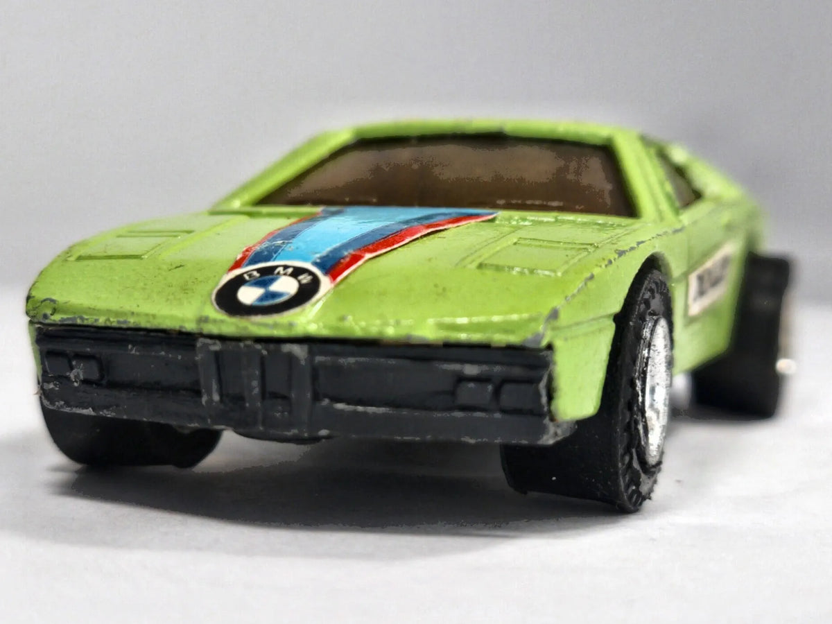 BMW M1 Racing Remco '90 Zielony 1:48 Dunlop Pull & Back – zdjęcie 5
