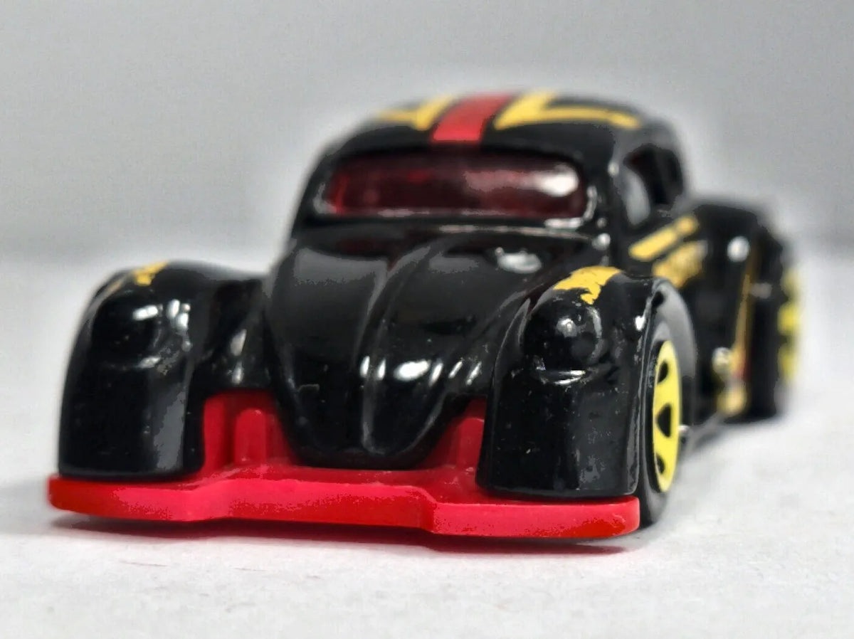 VOLKSWAGEN KÄFER RACER, Hot Wheels 2016 Die cast DTW93 Czarny 1:64 Resoraki – zdjęcie 5