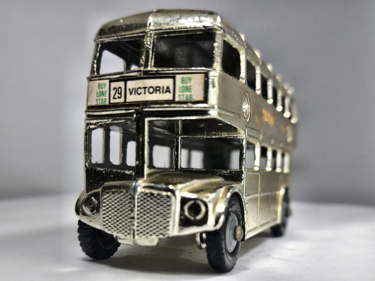 Aec Routemaster London Bus Srebrny Chrom 1:43 – zdjęcie 5
