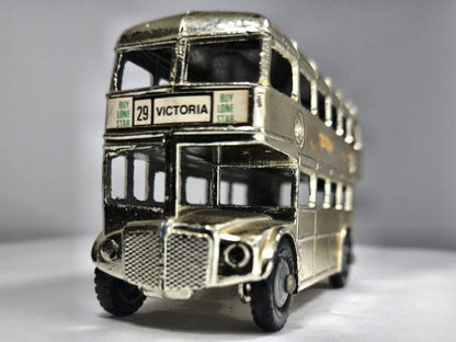 Aec Routemaster London Bus Srebrny Chrom 1:43 – zdjęcie 5
