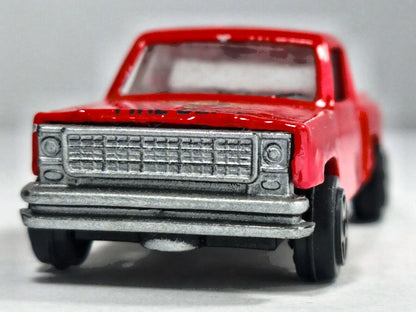 CHEVROLET C10 STEPSIDE, Zylmex, Die cast, Czerwony, 1:66, Resoraki – zdjęcie 5