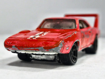 PLYMOUTH SUPERBIRD, DAYTONA, Hot Wheels 1995, X1638, Czerwony 1:64 Resoraki – zdjęcie 5