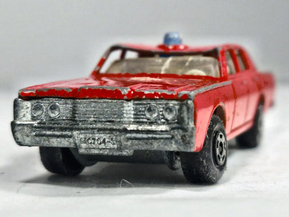 Mercury Commuter Matchbox Superfast 1:72 Luzak Police Patrol 2xMetal – zdjęcie 5