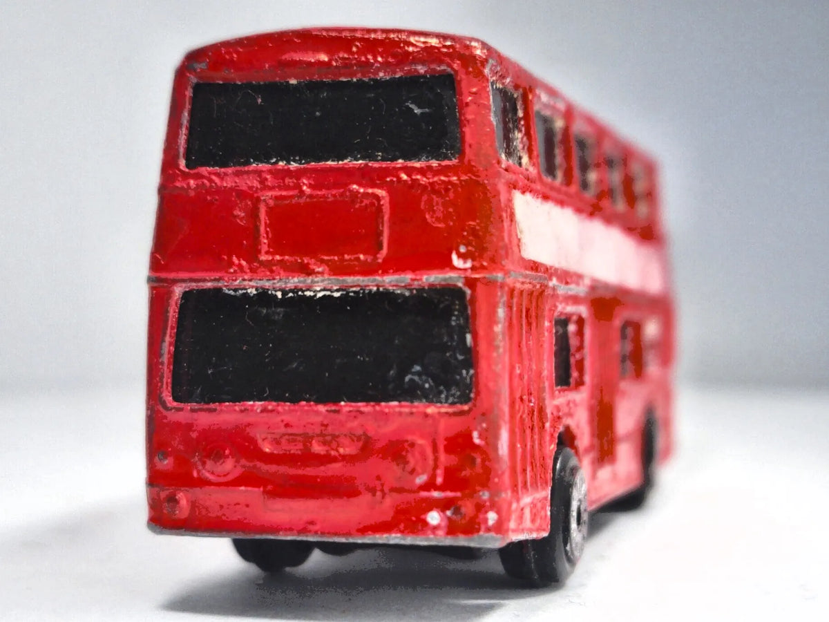 DAIMLER FLEETLINE, London City Bus, Corgi, Die cast, Czerwony 1:76 Resoraki – zdjęcie 5