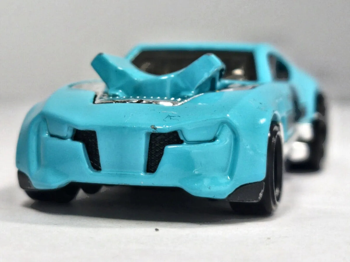 Twinduction Hot Wheels 2010 2010 New Models 1:64 Luzak Turkusowy – zdjęcie 5