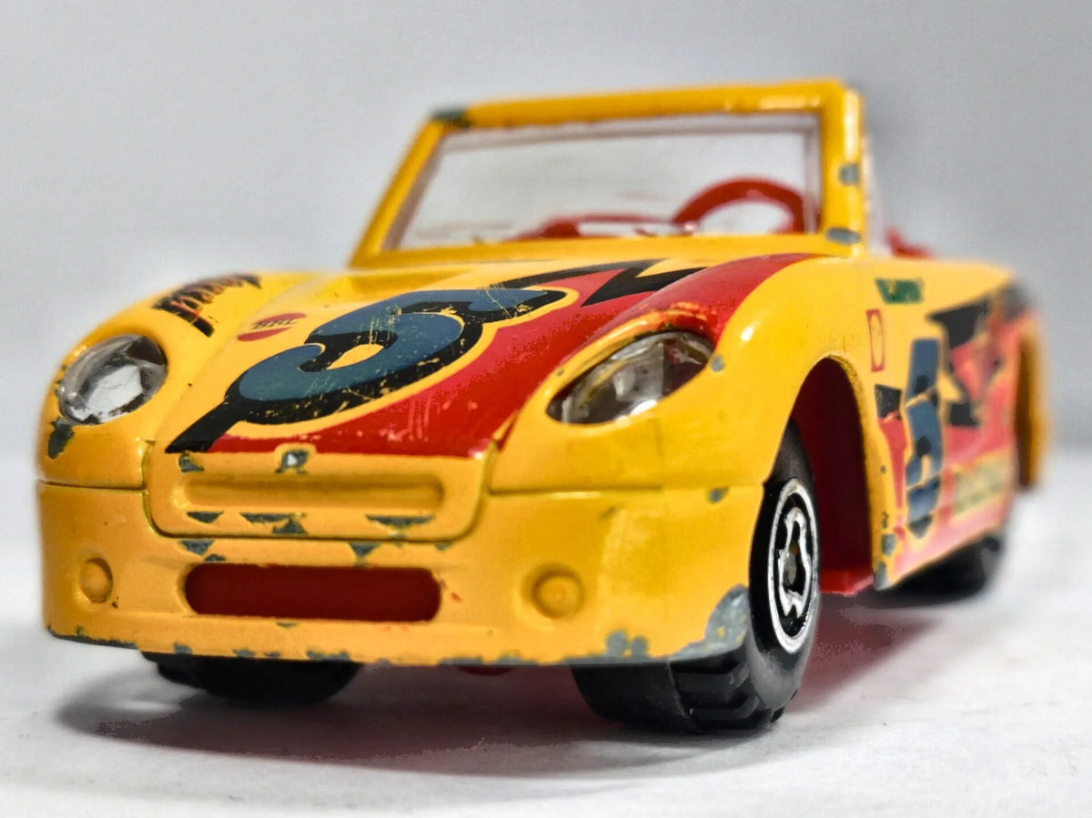 Turbo Speed Racing 5 Majorette '80 Żółty 1:46 – zdjęcie 5