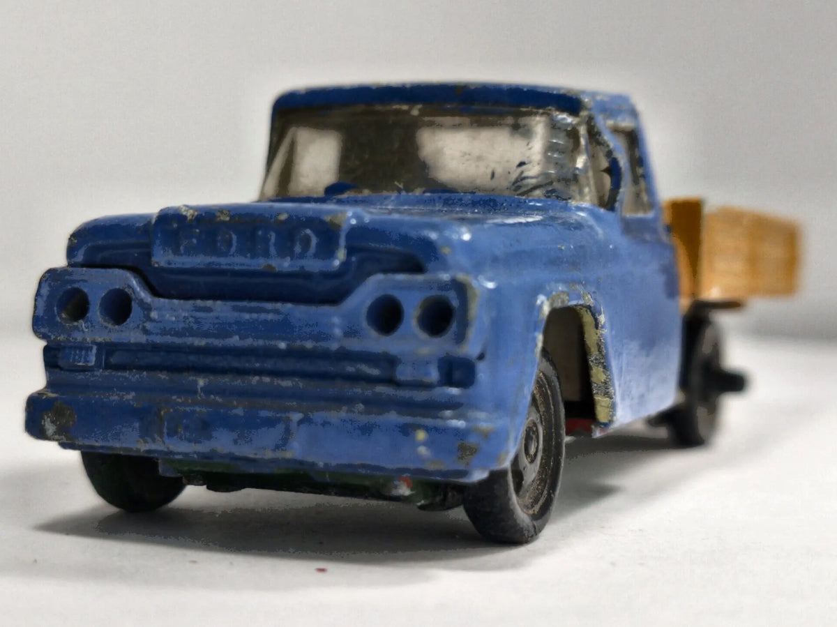 FORD F 500 SIKU '80 Niebieski 1:57 Made in Germany Vintage Model – zdjęcie 5