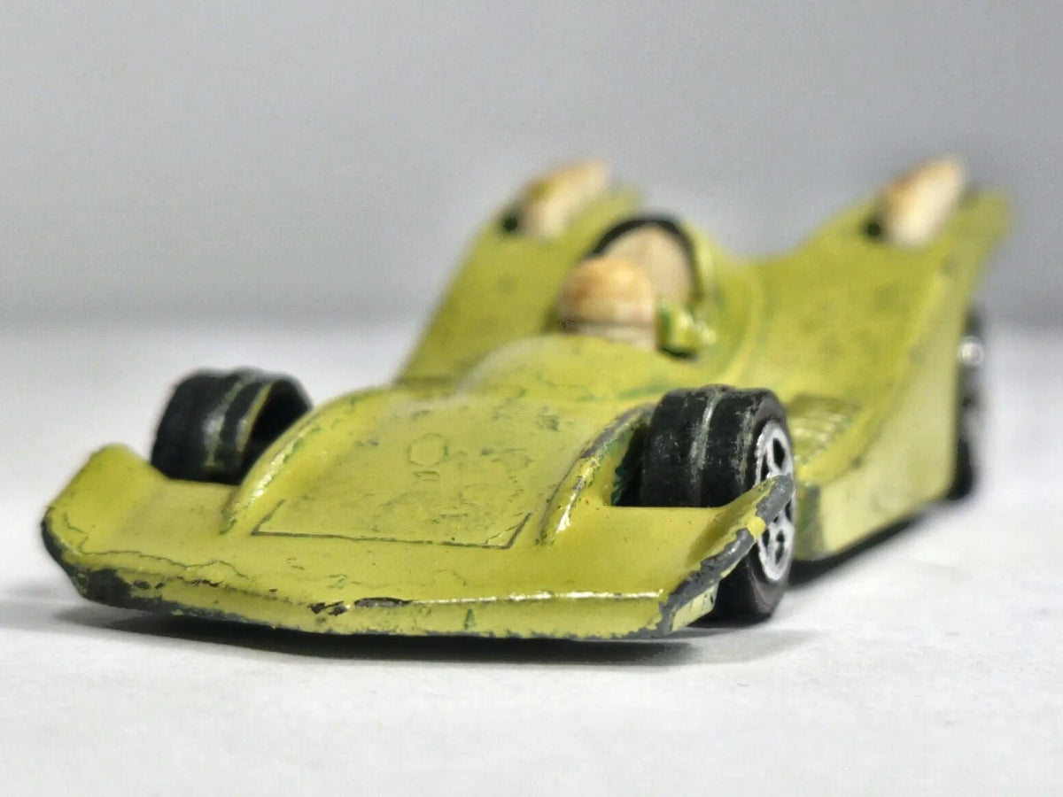 GRAND PRIX RACER, Corgi ok 1960, Die cast, Żółtozielony, 1:62, Resoraki – zdjęcie 5