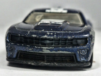 Chevrolet Camaro ZL1 Hot Wheels 2020 1:64 Luzak Niebieski Muscle Car – zdjęcie 5
