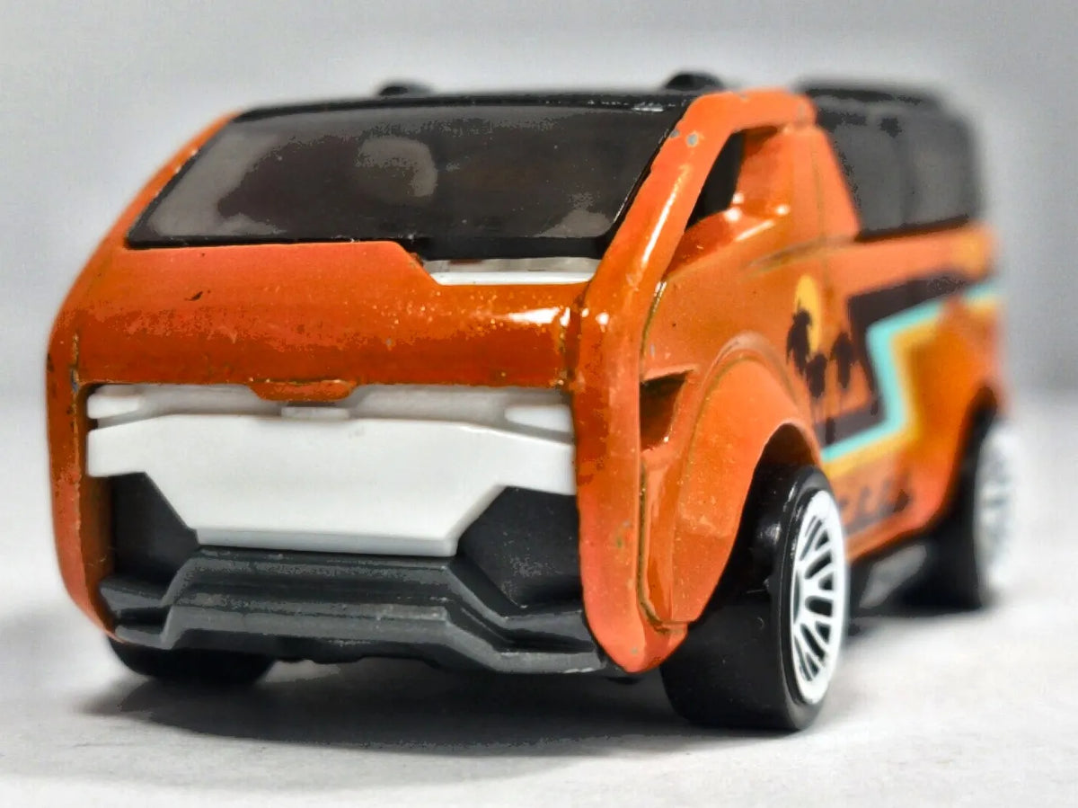The Vanster HW Getaways Hot Wheels 2013 Pomarańczowy 1:64 – zdjęcie 5