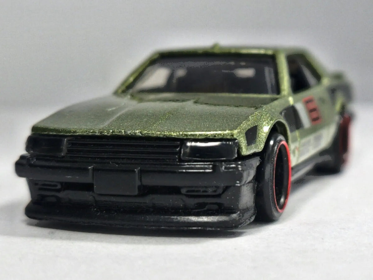 1982 NISSAN SKYLINE R30, Hot Wheels 2017, Die cast FJV44, Zielony, 1:64 – zdjęcie 5