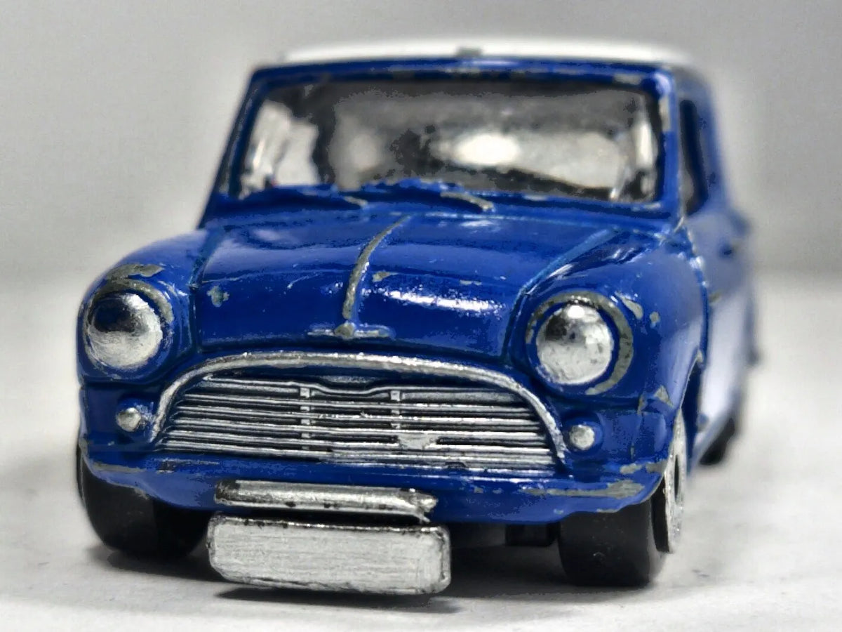 Mini Cooper Motor Max 1:43 Luzak Niebieski – zdjęcie 5