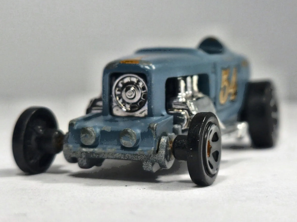 MAX STEEL, Hot Wheels 2021, Die cast #54, Niebieski, 1:64, Resoraki – zdjęcie 5