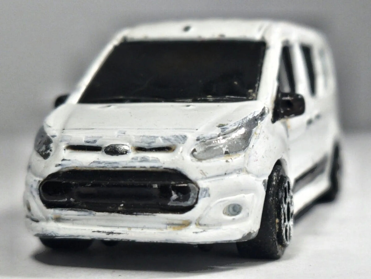 FORD TRANSIT CONNECT, Maisto, Die cast 11197, Biały, 1:64, Resoraki – zdjęcie 5