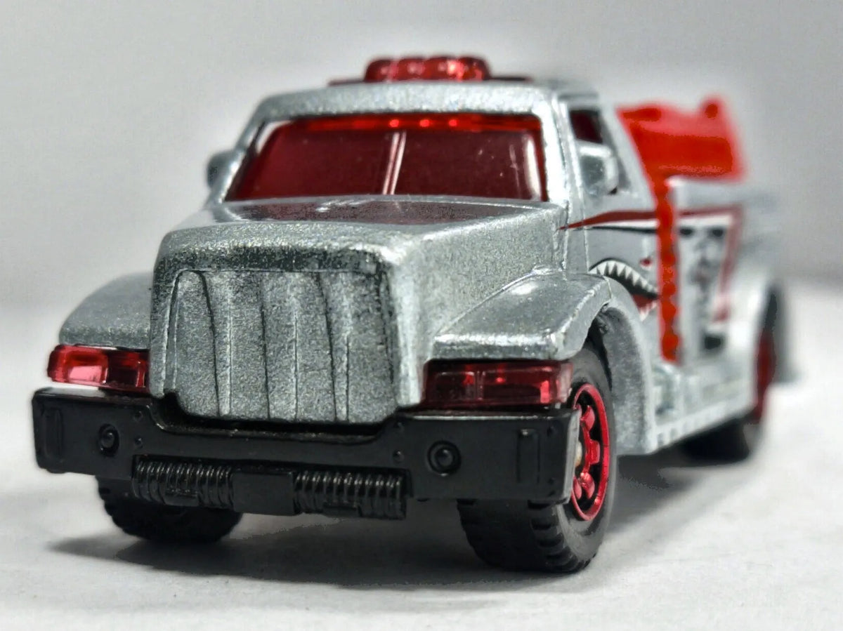 Highway Rescue Fire Truck Matchbox 2002 1:64 Wóz strażacki Straż pożarna – zdjęcie 5
