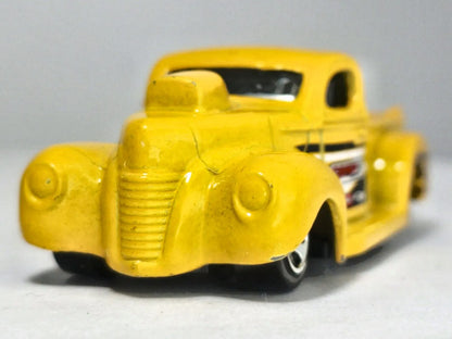 '40 FORD PICKUP, Hot Wheels 2021, Die cast HCV92, Żółty, 1:57, Resoraki – zdjęcie 5