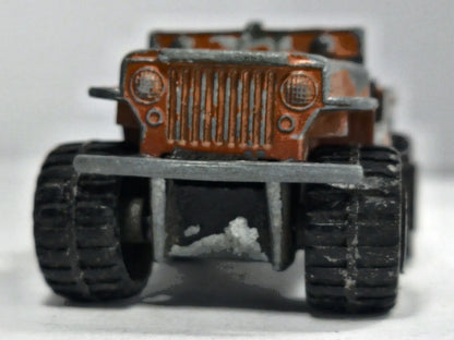 4X4 Jeep Matchbox 1981 1:64 Jeep Luzak Szary – zdjęcie 5