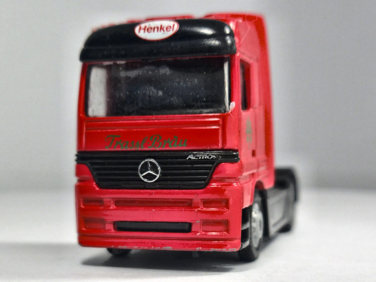 Mercedes-Benz Actros High Speed Czerwony 1:64 Henkel – zdjęcie 5