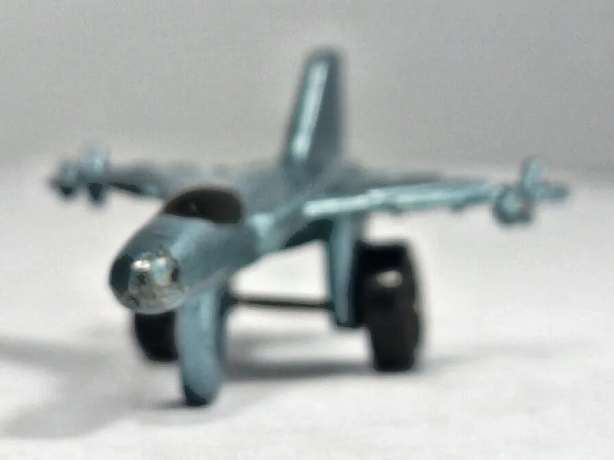 MYŚLIWIEC DASSAULT MIRAGE III, Unbranded, Die cast Niebieski 1:385 Resoraki – zdjęcie 5