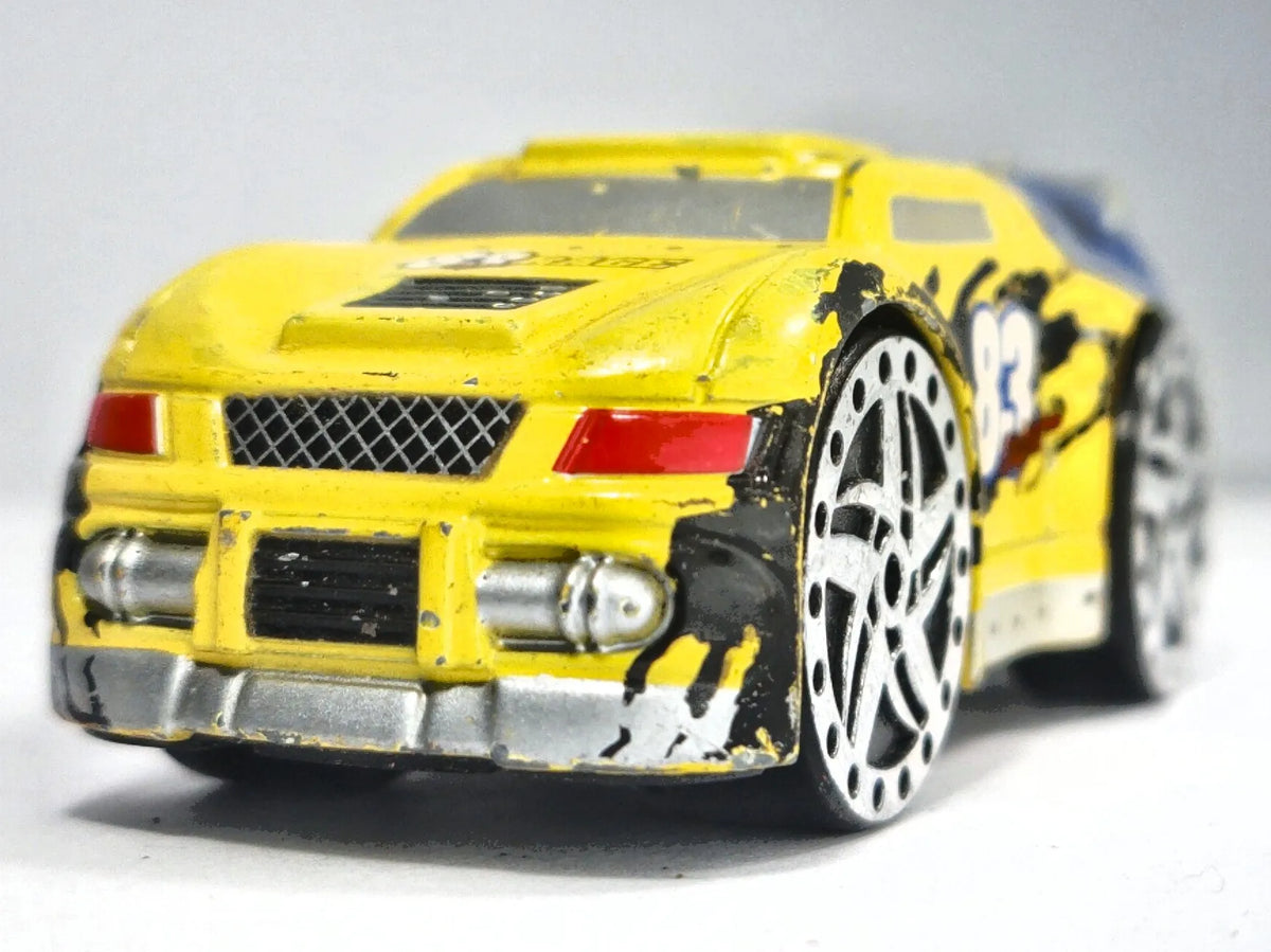 83 RAGE SUPER CONCEPT CAR, Realtoy, Die cast 081217 Żółty 1:64, Resoraki – zdjęcie 5