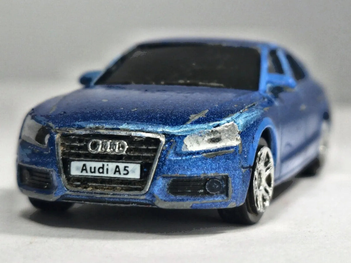 AUDI A5 SPORTBACK, Uni Fortune, Die cast 30128, Niebieski, 1:64, Resoraki – zdjęcie 5