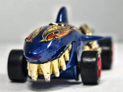 SHARKRUISER "MONSTER ACTION" Hot Wheels 2004 Niebieski 1:64 – zdjęcie 5