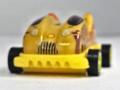 RACEAUTO, Ferrero (Kinder) 2010, Die cast UN054, Żółty, 1:100, Resoraki – zdjęcie 5