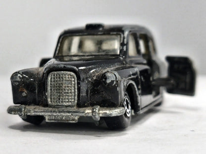 TAXI FX4R Matchbox 1986 Czarny 1:60 Made in Macau – zdjęcie 5