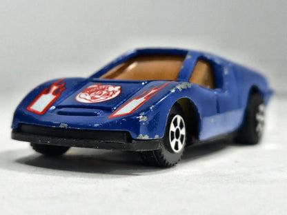 Abarth 2000 Zylmex Niebieski 1:65 Pull Back – zdjęcie 5