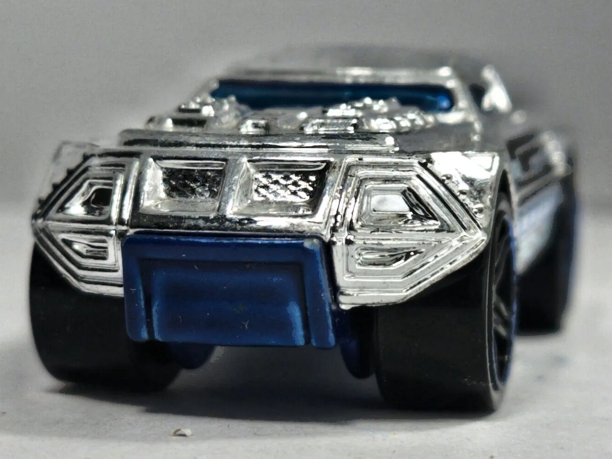 RD-08 Hot Wheels 2004 Srebrny chrom 1:64 – zdjęcie 5