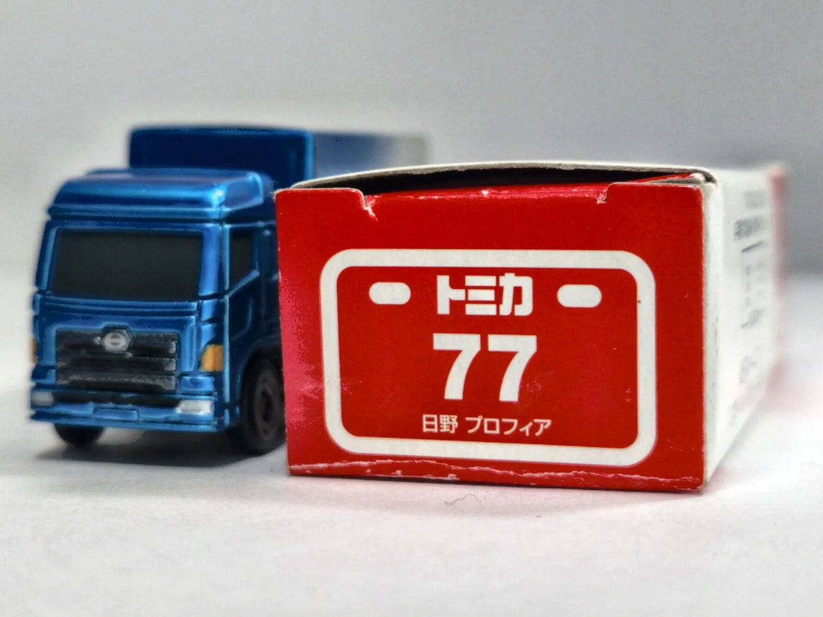 HINO PROFIA TRUCK, Tomica, Die cast 77, Niebieski, 1:200, Resoraki – zdjęcie 5