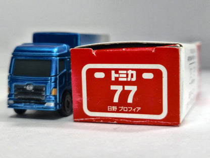 HINO PROFIA TRUCK, Tomica, Die cast 77, Niebieski, 1:200, Resoraki – zdjęcie 5