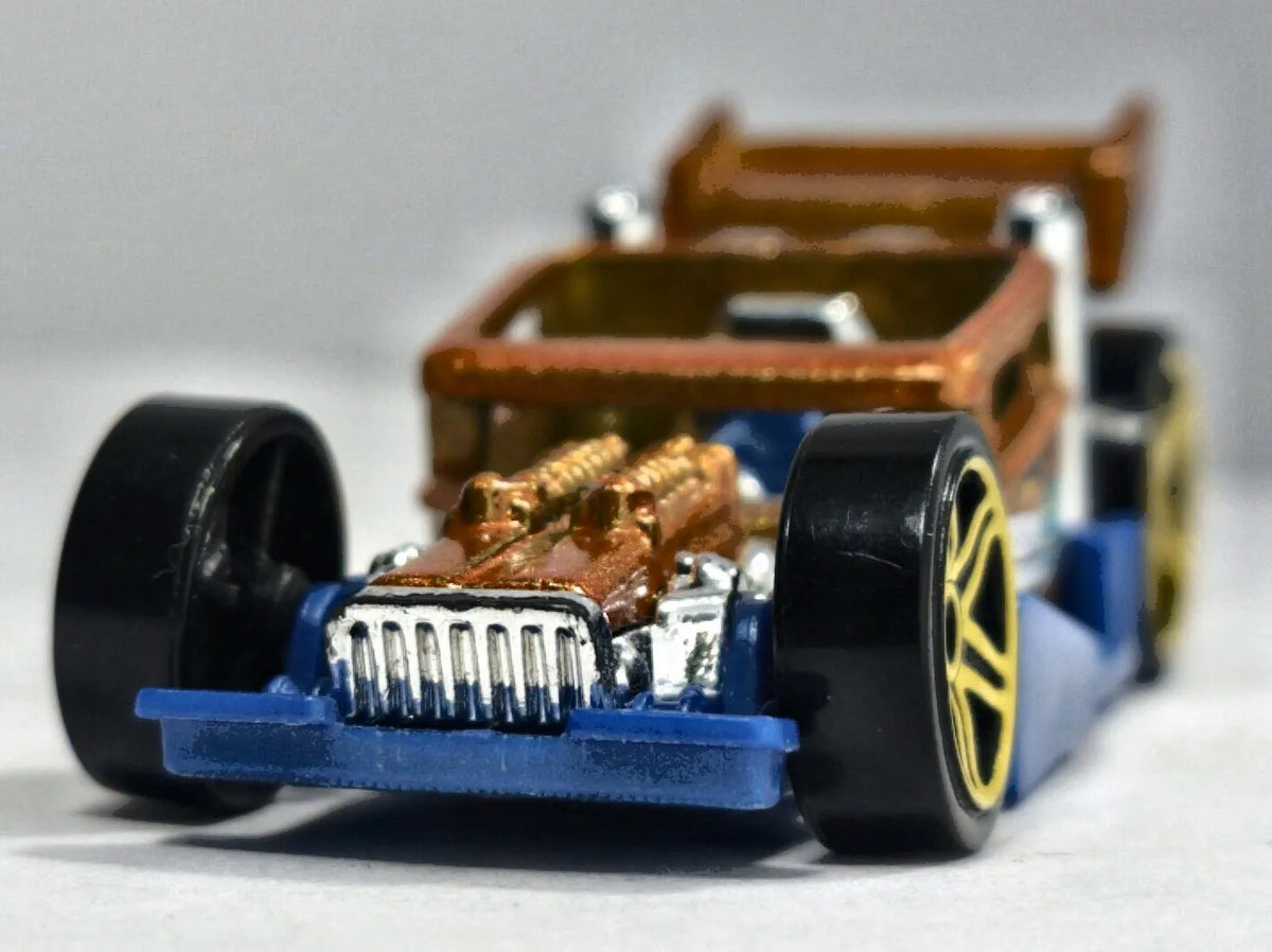 Bone Speeder Hot Wheels 2015 HW Speed Graphics 1:64 Luzak Niebieski – zdjęcie 5