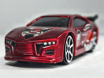 Street Speeder Maisto Bordowy 1:52 – zdjęcie 5