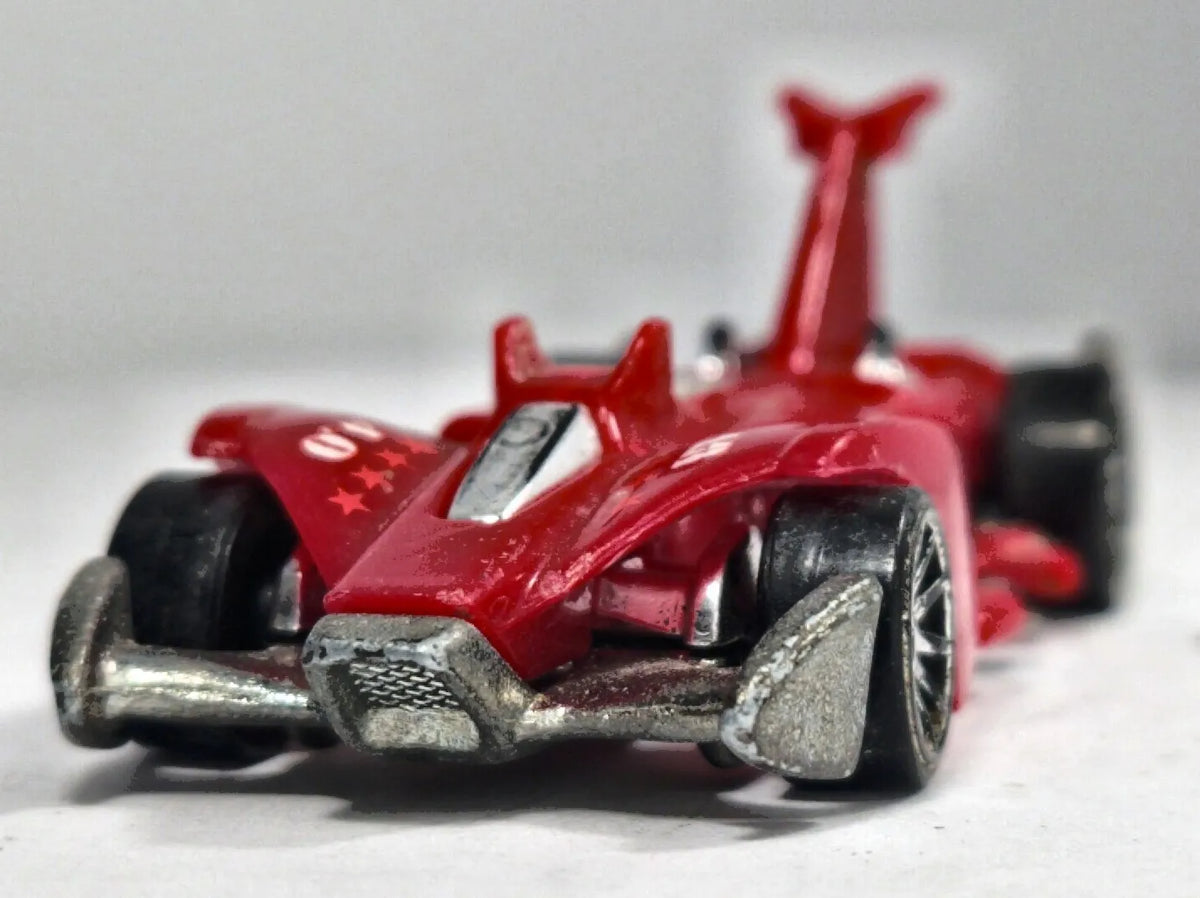Jet Threat 4.0 Hot Wheels 1:64 Luzak Czerwony – zdjęcie 5