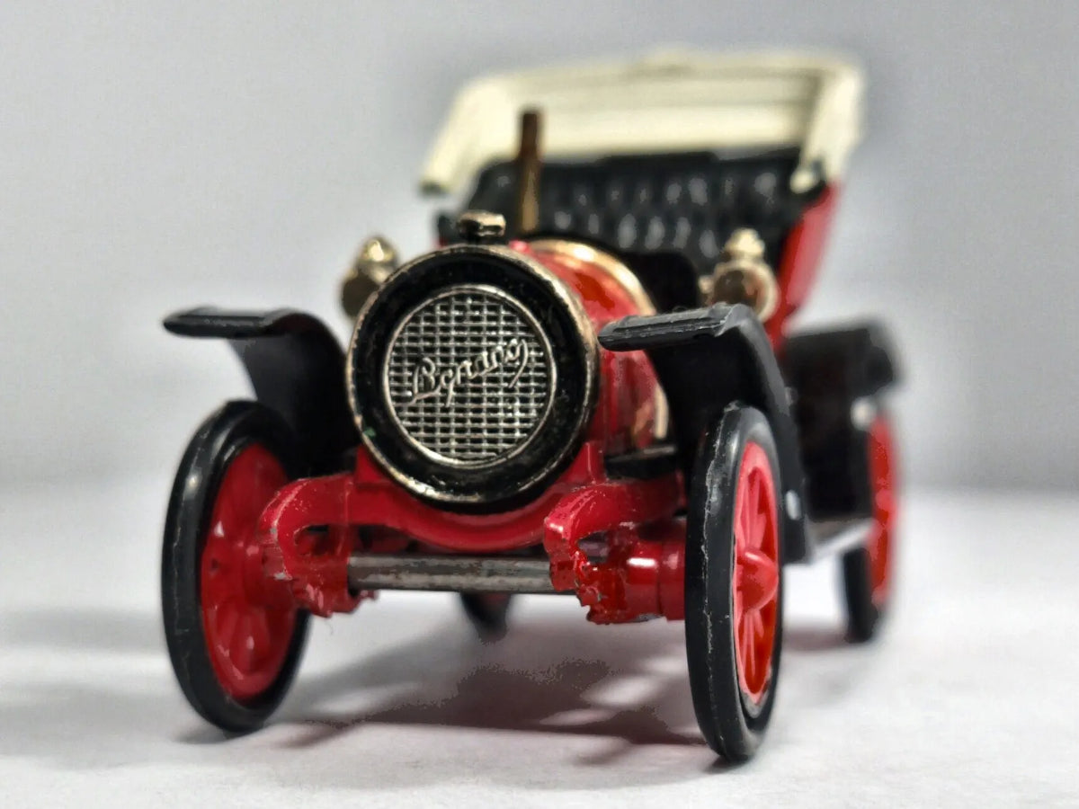 LEGNANO MOD.A 6/8 HP Z 1908 R. VETERAN CAR Dugu Czerwony 1:43 Made in Italy – zdjęcie 5