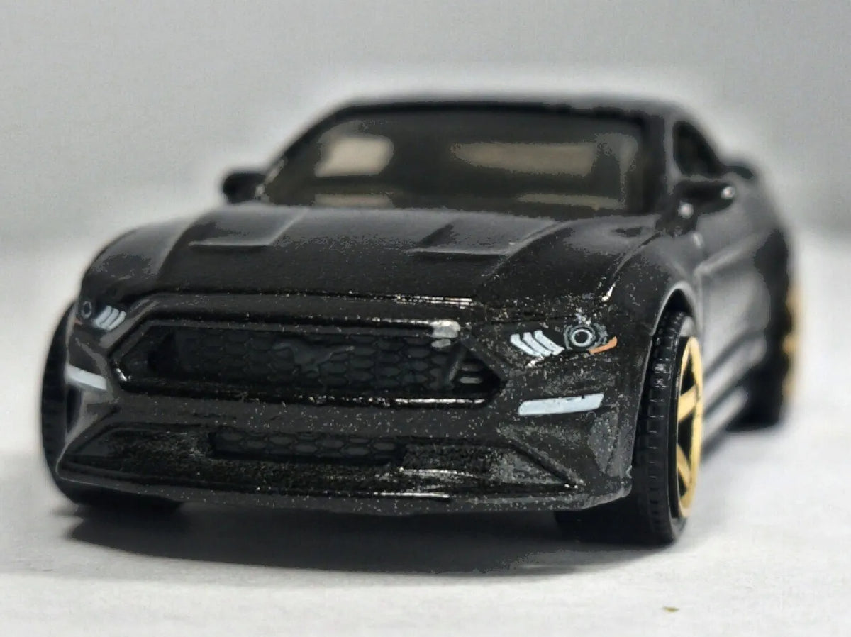 '19 FORD MUSTANG COUPE, Matchbox 2019, Die cast MB1226 Czarny 1:64 Resoraki – zdjęcie 5